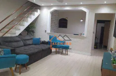 Sobrado com 3 dormitórios à venda, 137 m² por r$ 460.000,00 - conjunto habitacional águia de haia - são paulo/sp
