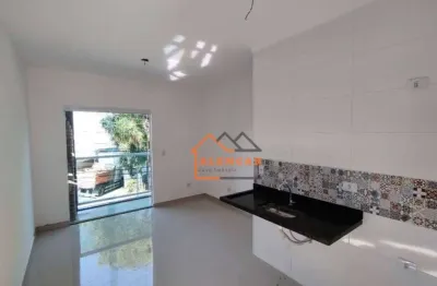 Apartamento com 2 dormitórios à venda, 37 m² por r$ 230.000,00 - guilhermina  - são paulo/sp