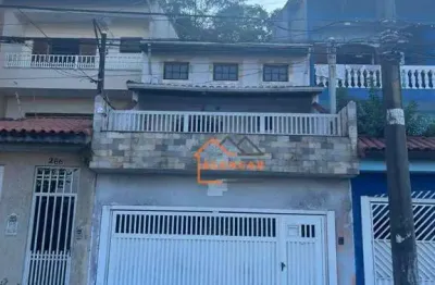 Sobrado com 3 dormitórios à venda, 204 m² por r$ 561.000,00 - santo andré - santo andré/sp