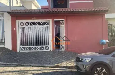 Sobrado com 3 dormitórios à venda, 178 m² por r$ 689.000,00 - santo andré - santo andré/sp