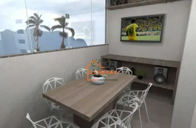 Apartamento triplex com 2 dormitórios à venda, 80 m² por r$ 402.000,00 - santo andré - santo andré/sp