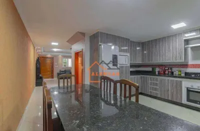 Sobrado com 5 dormitórios à venda, 248 m² por r$ 640.000,00 - santo andré - santo andré/sp