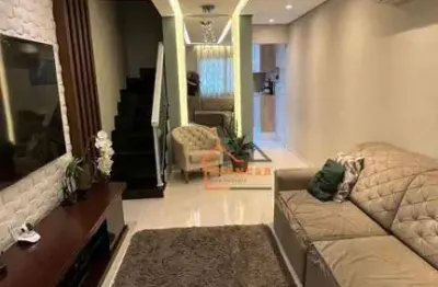 Sobrado com 3 dormitórios à venda, 160 m² por r$ 740.000,00 - vila nhocune - são paulo/sp