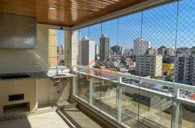 Apartamento com 4 dormitórios à venda, 140 m² por r$ 1.100.000,00 - centro - santo andré/sp