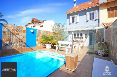 Casa Condominio para Venda - 146.49m², 4 dormitórios, sendo 1 suites, 2 vagas - Alto Petrópolis