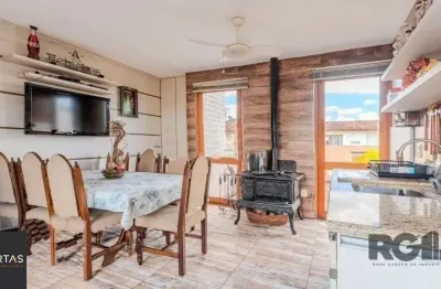 Cobertura  2 dormitórios no coração do Bairro Jardim Lindóia em Porto Alegre.