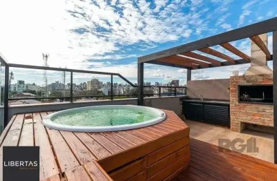 Cobertura com 4 quartos e 197m² à venda em Petrópolis, Porto Alegre.