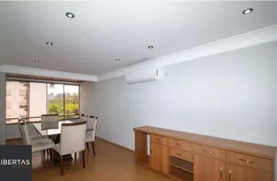 Apartamento semi mobiliado  com sacada, churrasqueira e 1 vaga de garagem no bairro Partenon.