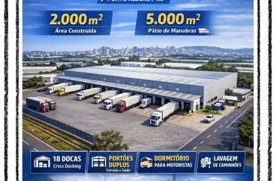 Barracão / Galpão / Depósito para alugar na Avenida Plínio Kroeff, Sarandi, Porto Alegre