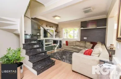 Casa em condomínio fechado com 4 quartos à venda na Rua Engenheiro Frederico Dahne, 255, Jardim Lindóia, Porto Alegre