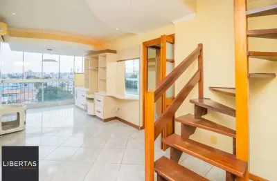 Cobertura com vista panorâmica, 3 dormitórios, suíte e 2 vagas.