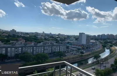 Loft  mobiliado, com 38,69 privativo com 1 box perto da  PUC-RS no bairro Jardim Botânico em Porto Alegre.