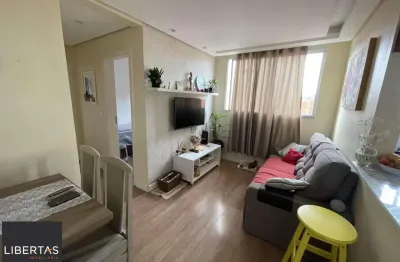 Apartamento semi mobiliado 2 dormitórios 1 vaga de garagem na Rua Sadi Castro.