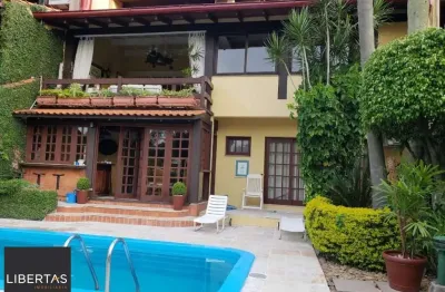 Casa Condominio para Venda - 451m², 5 dormitórios, sendo 3 suites, 4 vagas - Santa Tereza