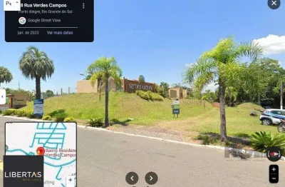 Terreno em condomínio com 385,88m² no Residencial Verdes Campos.