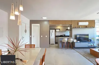 Apartamento 03 Suítes bairro Cristal, 88,97m² de área privativa, semimobiliada e 02 vagas de garagens cobertas.