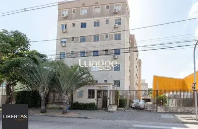 Apartamento mobiliado para venda em condomínio fechado no bairro glória - 44m² área privativa - piso laminado - 02 quartos - 01 vaga