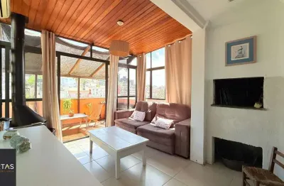 Linda cobertura horizontal com 113,18 m2 , no bairro Higienopolis, de 02 dormitórios, suite master