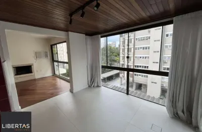 Apartamento de 2 quartos, churrasqueira, lareira e garagem no bairro Bela Vista