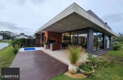 Casa em condomínio fechado com 4 quartos à venda na Rua Do Amor Perfeito, 33, Parque Antártica, Capão da Canoa