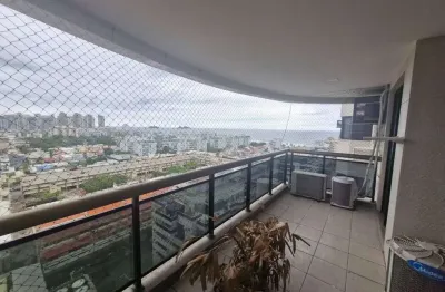 Apartamento andar alto com 2 quartos para alugar no condomínio waterways - barra da tijuca - rio de janeiro