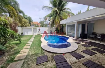 Casa tríplex com 4 suítes a venda no santa mônica classic - barra da tijuca - rio de janeiro