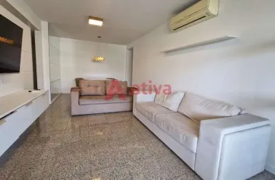 Apartamento com 2 quartos mobiliado para alugar no condomínio waterways - avenida lucio costa - barra da tijuca - rio de janeiro