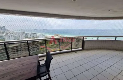 Apartamento com 4 quartos para alugar no condomínio waterways - avenida lúcio costa - barra da tijuca - rio de janeiro