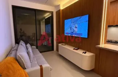 Apartamento garden mobiliado com 2 quartos para alugar no Condomínio Wave By Yoo - Avenida Lúcio Costa - Barra da Tijuca - Rio de Janeiro