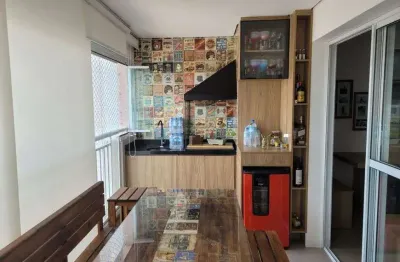 Lindo apartamento venda , 106 m² , 3 suítes , varanda gourmet , lareira , tatuapé , são paulo sp