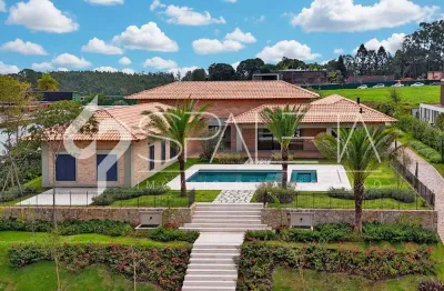 Fazenda da grama - residência térrea com estilo toscano à venda na fazenda da grama em itupeva