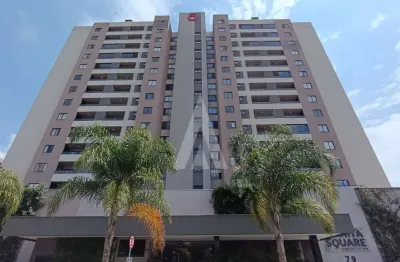 Apartamento com 02 quartos sendo 01 suite, no 7° andar com 02 vagas de garagem na bairro anita garibaldi