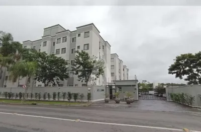 Apartamento com 2 quartos, 1 bwc social, cozinha mobiliada e 1 vaga de garagem.