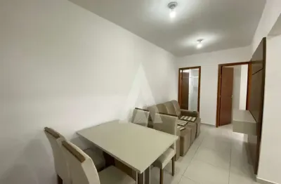 Apartamento semimobiliado com 2 quartos no bairro costa e silva