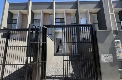 Geminado novo com 2 quartos no bairro vila nova em joinville, com 65.12 m²