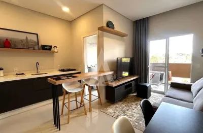 Apartamento semi mobiliado com 2 suítes, sacada com churrasqueira no bairro santo antonio.