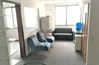Conjunto comercial mobiliado com 2 vagas de garagem nos jardins