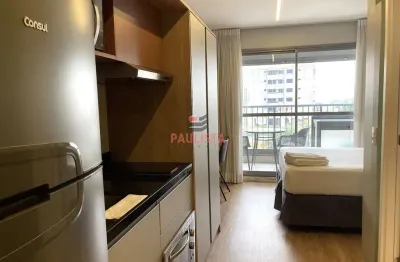 Cyrela à venda, studio mobiliado e equipado, 25 m²,  lobby & lounge moderno, entre metrô ana rosa e