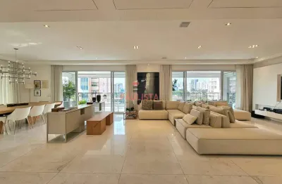 Apartamento de alto padrão com 400m² à venda em moema índios: espaço e exclusividade.