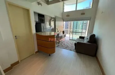 Apartamento duplex mobiliado para locação na vila nova conceição | 55m²