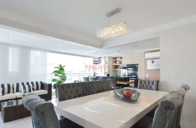 Apartamento à venda com 162m², 3 suítes, 3 vagas, varanda gourmet e lazer na vila mariana