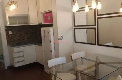 Apartamento mobiliado com 1 dormitório e 1 vaga próximo ao metrô ana rosa