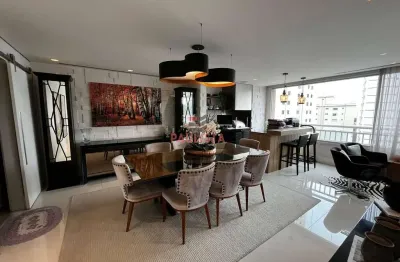 Apartamento à venda 3 suítes, hall privativo, 4 vagas de garagem, depósito privativo, próximo a est