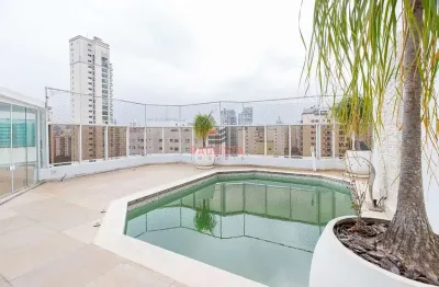 Cobertura à venda, 400m², piscina, 5 vagas, moema índios, são paulo, sp