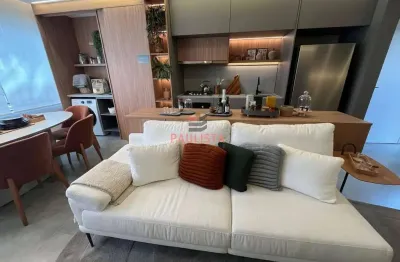 Apartamento à venda 2 dormitório 1 vaga nova klabin, lazer completo, próximo ao metrô