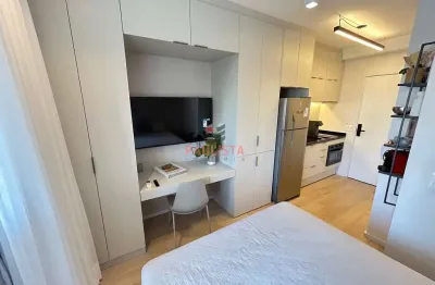Studio mobiliado para locação de 21 m de 1 dorm, com lazer no paraíso, edif. id paraíso, são paulo,