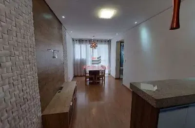 Apartamento com 2 dormitórios para alugar, 51 m² - vila príncipe de gales - santo andré/sp