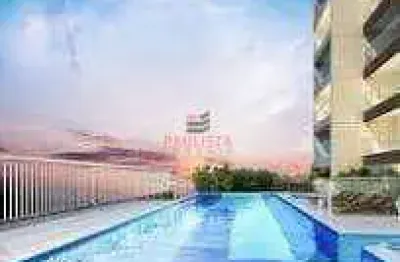 Apartamento de 1 quarto, cozinha americana, sala com varanda ampla, mobiliado e finamente decorado,