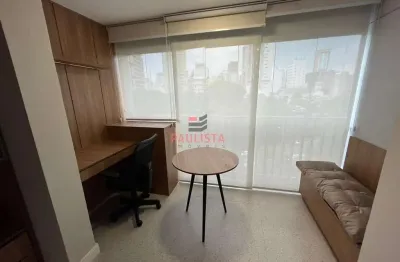 Studio para Locação Mobiliado, com Ar condicionado no Prédio Exclusivo ao Lado do Metro Paraiso