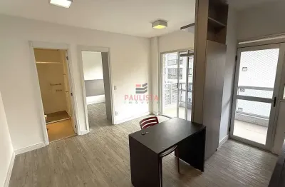 Apartamento para Locação com 35 m², 1 Dormitório, Varanda, 1 Vaga, Lazer Completo, Lavanderia, Mini